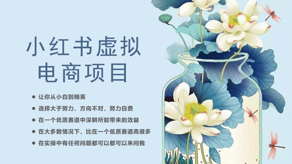 小红书虚拟电商从0到1，让你从小白到精英20门实战课程。2028期-AIGC资源中心