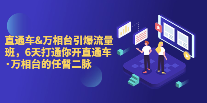 直通车+万相台引爆流量班，6天时间打通你开直通车和万象台的任督二脉。2168期-AIGC资源中心