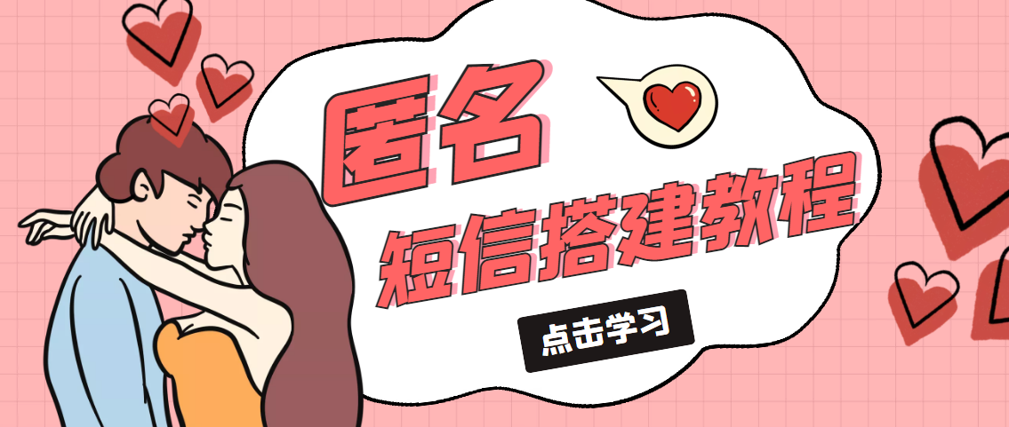 月入过万的匿名短信项目搭建教程【网站源码+网站搭建视频教程】735期-AIGC资源中心