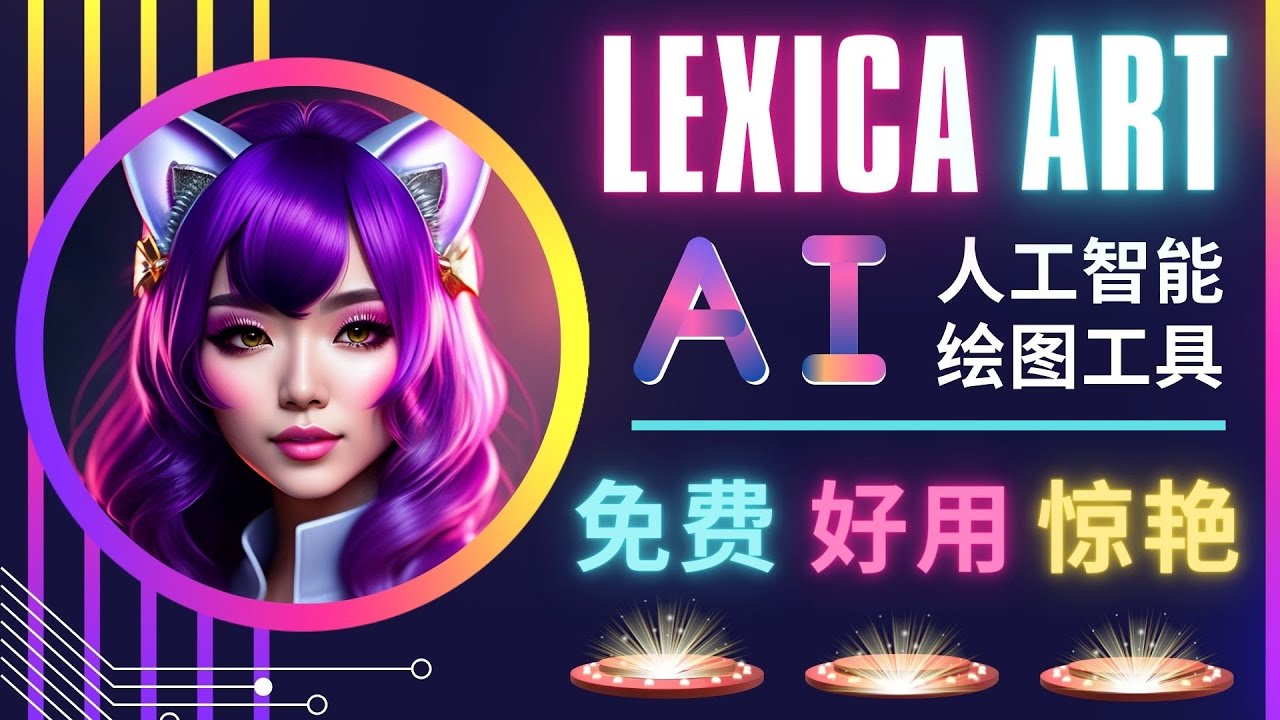 AI人工智能绘图工具，免费-简单-易于使用的AI文本转图像,海量创意和图库。348期-AIGC资源中心