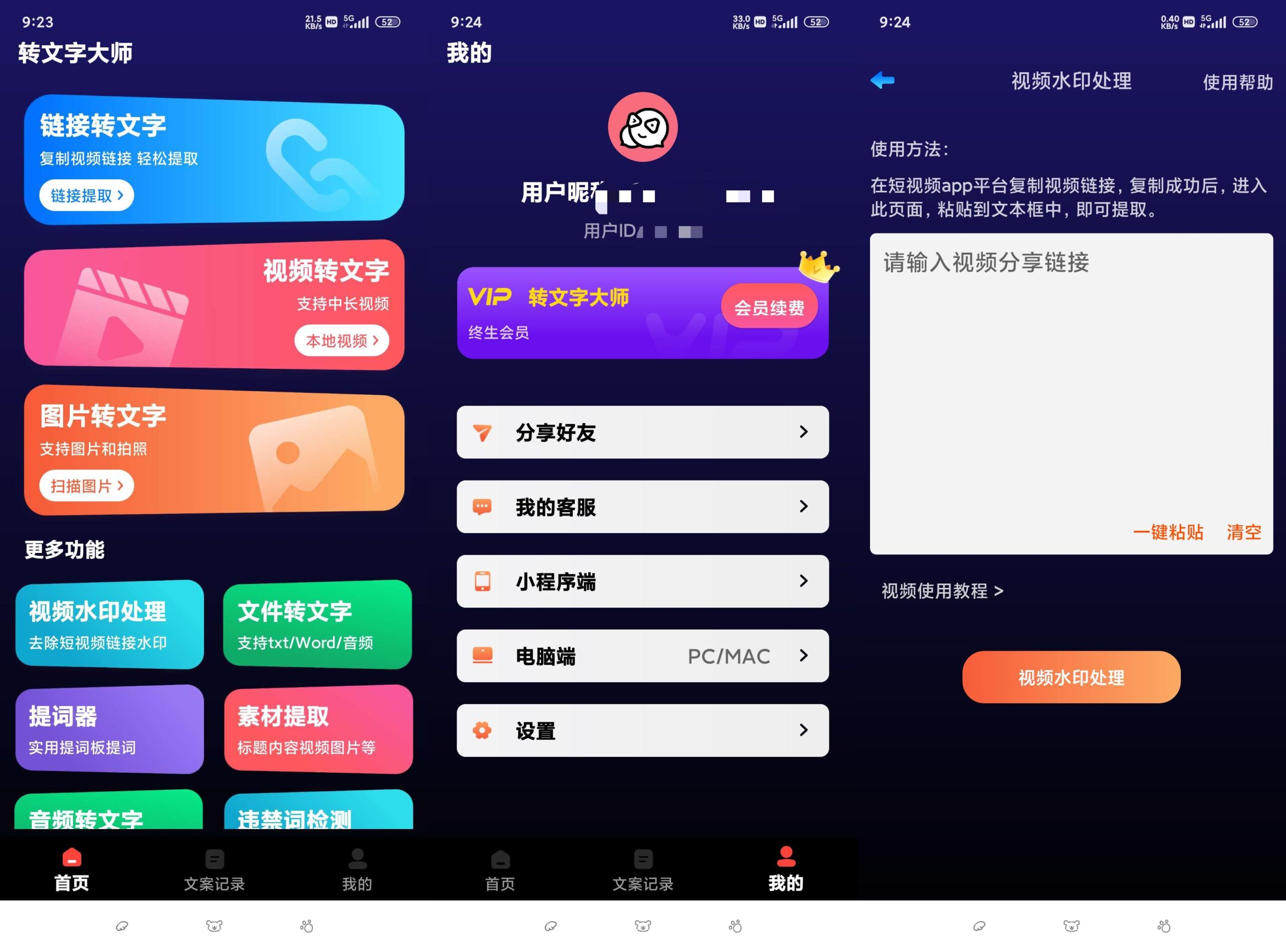 转文字大师高级版-AIGC资源中心
