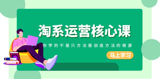 淘系-运营核心课,你学的不是只方法是创造方法的根源（190节课）-AIGC资源中心