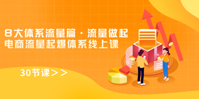 8大体系流量篇·流量做起,电商流量起爆体系线上课（30节课）(深度解析电商流量起爆体系,掌握爆款打造秘诀)-AIGC资源中心