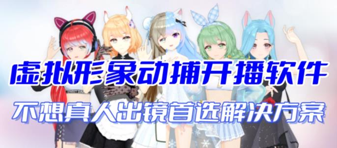 首款AI视频动捕虚拟辅助直播产品【不想真人出镜就用虚拟形象替代】(首个AI视频动捕虚拟辅助直播产品,让你轻松成为直播达人)-AIGC资源中心
