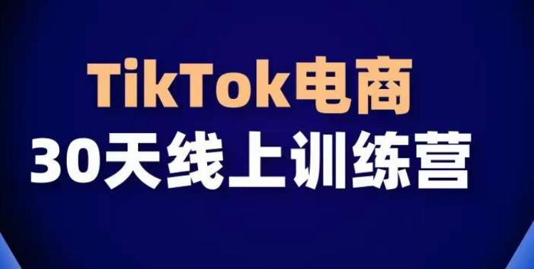 TikTok电商带货30天线上课,不可错过的全球流量洼地!-AIGC资源中心