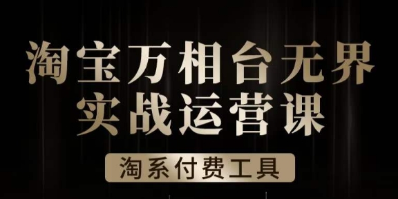沧海·淘系万相台无界实战运营课,万相台无界实操全案例解析(深度解析万相台无界实战运营,助力商家提升店铺业绩)-AIGC资源中心