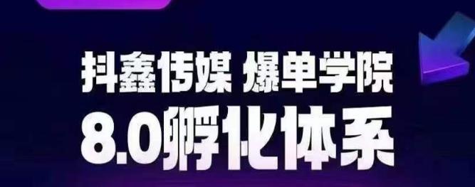 抖鑫传媒-爆单学院8.0孵化体系,让80%以上达人都能运营一个稳定变现的账号,操作简单,一部手机就能做(抖鑫传媒-爆单学院8.0孵化体系让你轻松运营抖音电商账号,实现稳定变现)-AIGC资源中心