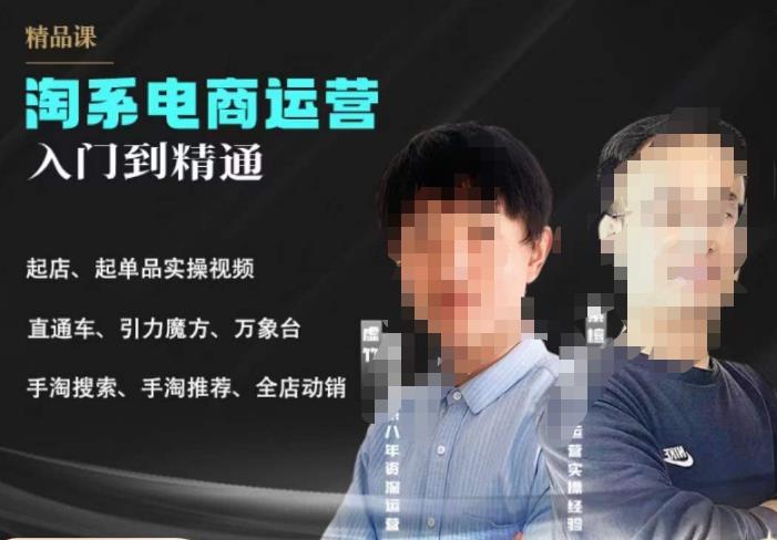 2023手淘搜索实操课+体系化课程,​起店起单品实操视频课程(全面掌握手淘搜索实操技巧,提升店铺业绩)-AIGC资源中心