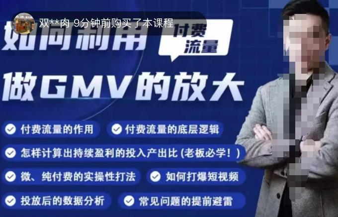 如何利用付费流量GMV的放大,微付费、纯付费的实操型打法(深度解析付费流量GMV放大策略及实操技巧)-AIGC资源中心