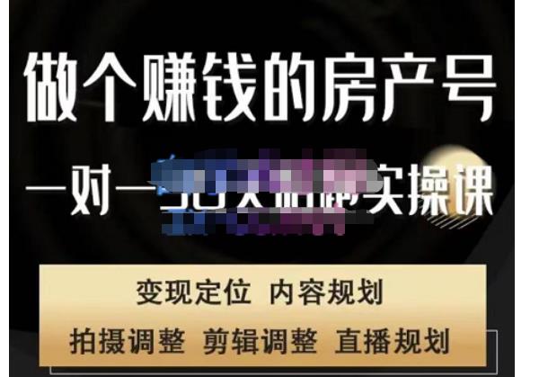 刘广标·同城房产号线上陪跑课,拍摄、剪辑、写文案、直播,做一个具有潜力价值的房产号(全面掌握房产号运营技能,助力你在房产同城号赛道脱颖而出)-AIGC资源中心